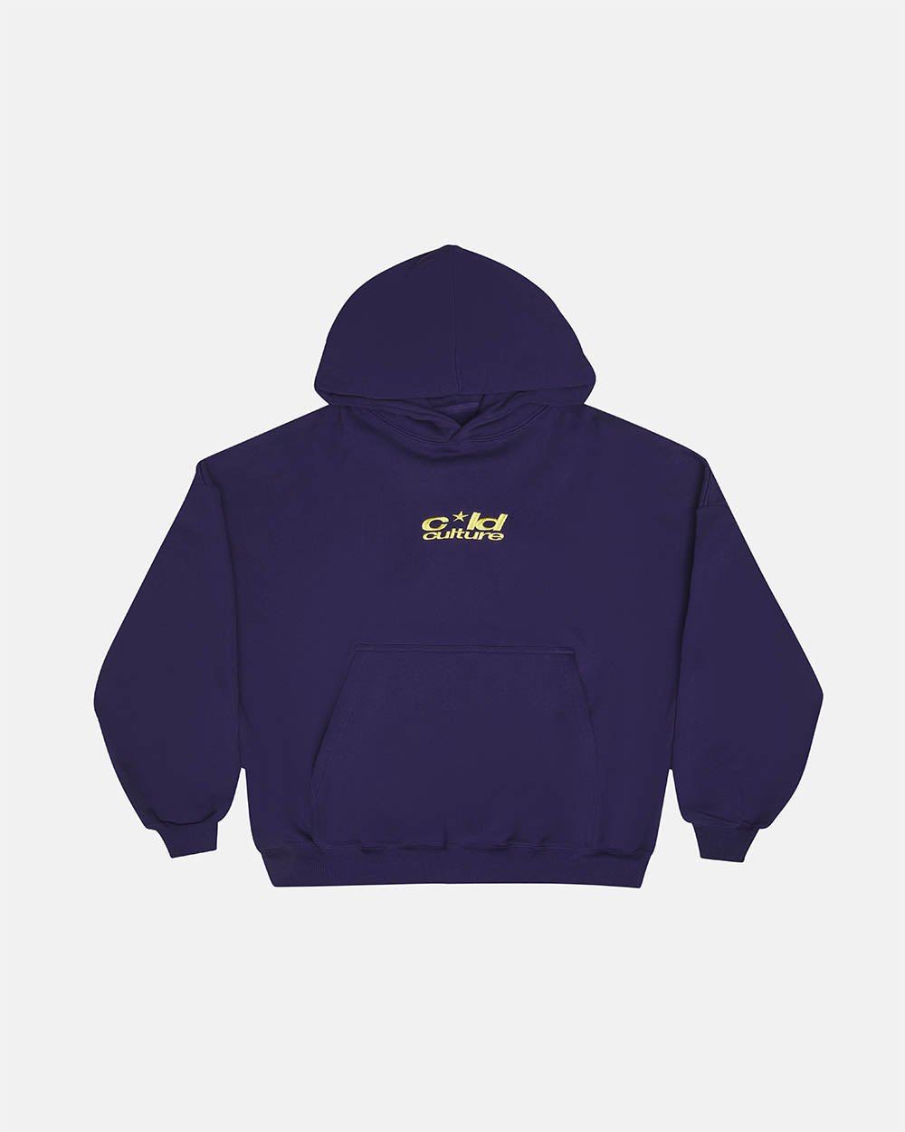 ICONIC COLD HOODIE NAVY BLUE - COLD CULTURE