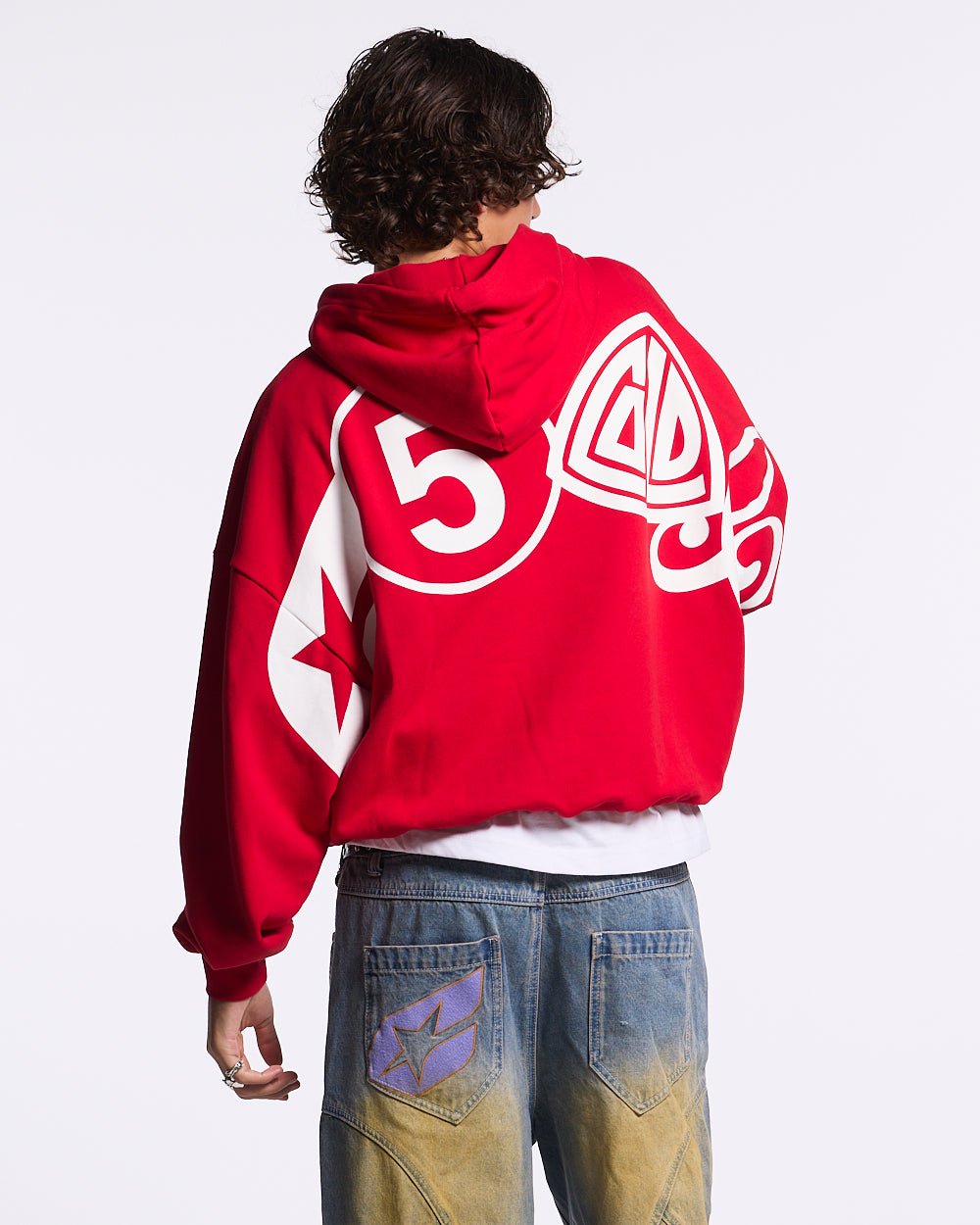 ICONIC COLD HOODIE RED - COLD CULTURE
