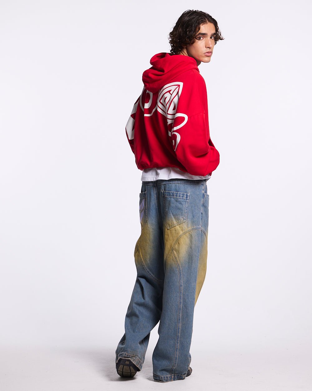 ICONIC COLD HOODIE RED - COLD CULTURE