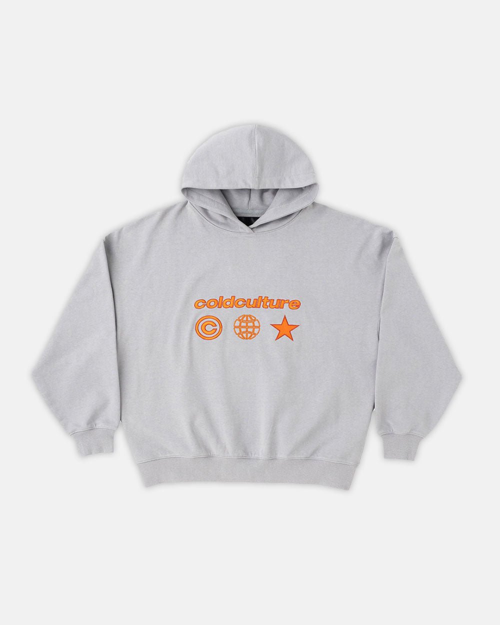 IDENTITY HOODIE BASALT GREY - COLD CULTURE