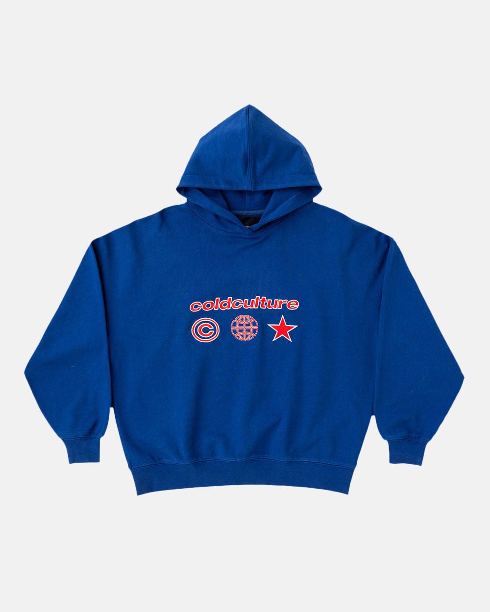 IDENTITY HOODIE NEPTUNE BLUE - COLD CULTURE