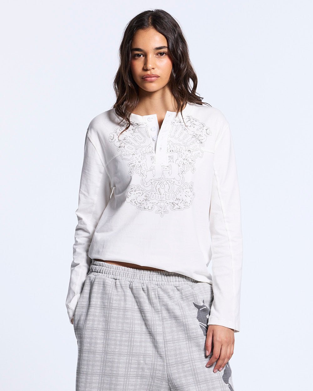 IDENTITY LONGSLEEVE WHITE - Cold Culture #woman