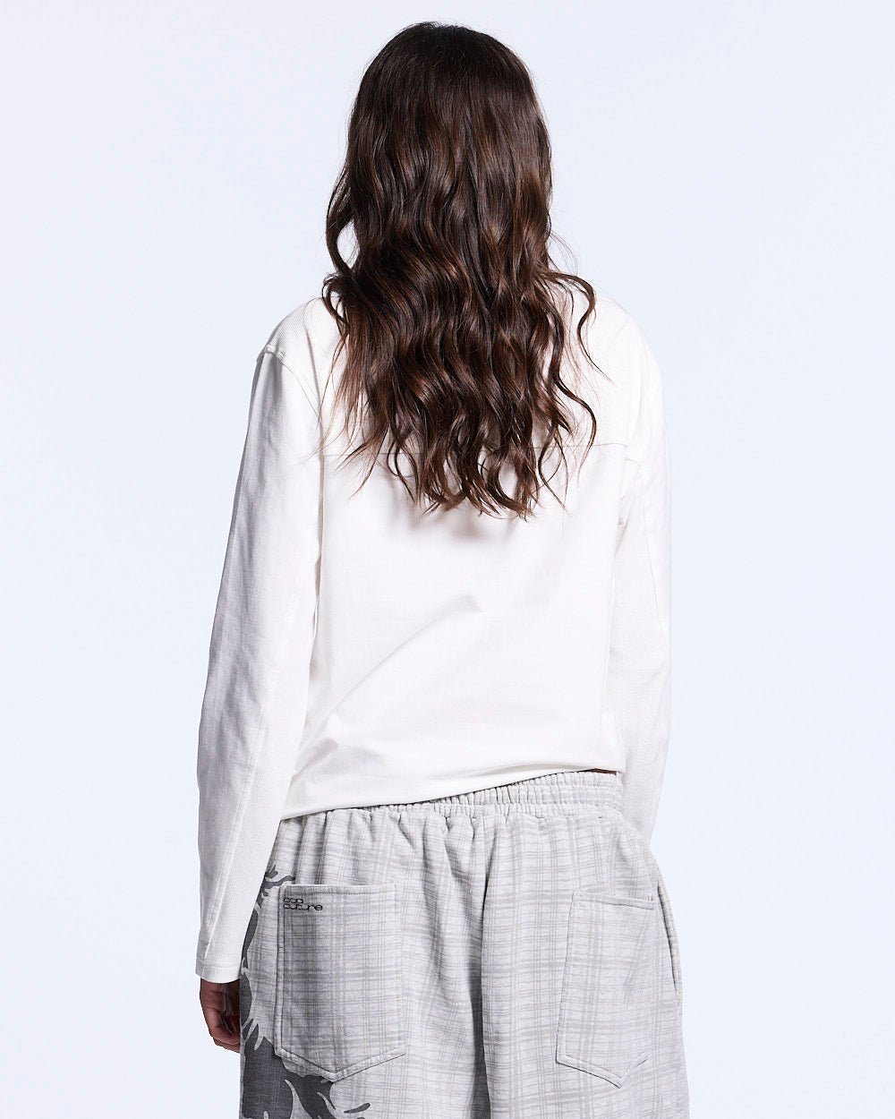 IDENTITY LONGSLEEVE WHITE - Cold Culture
