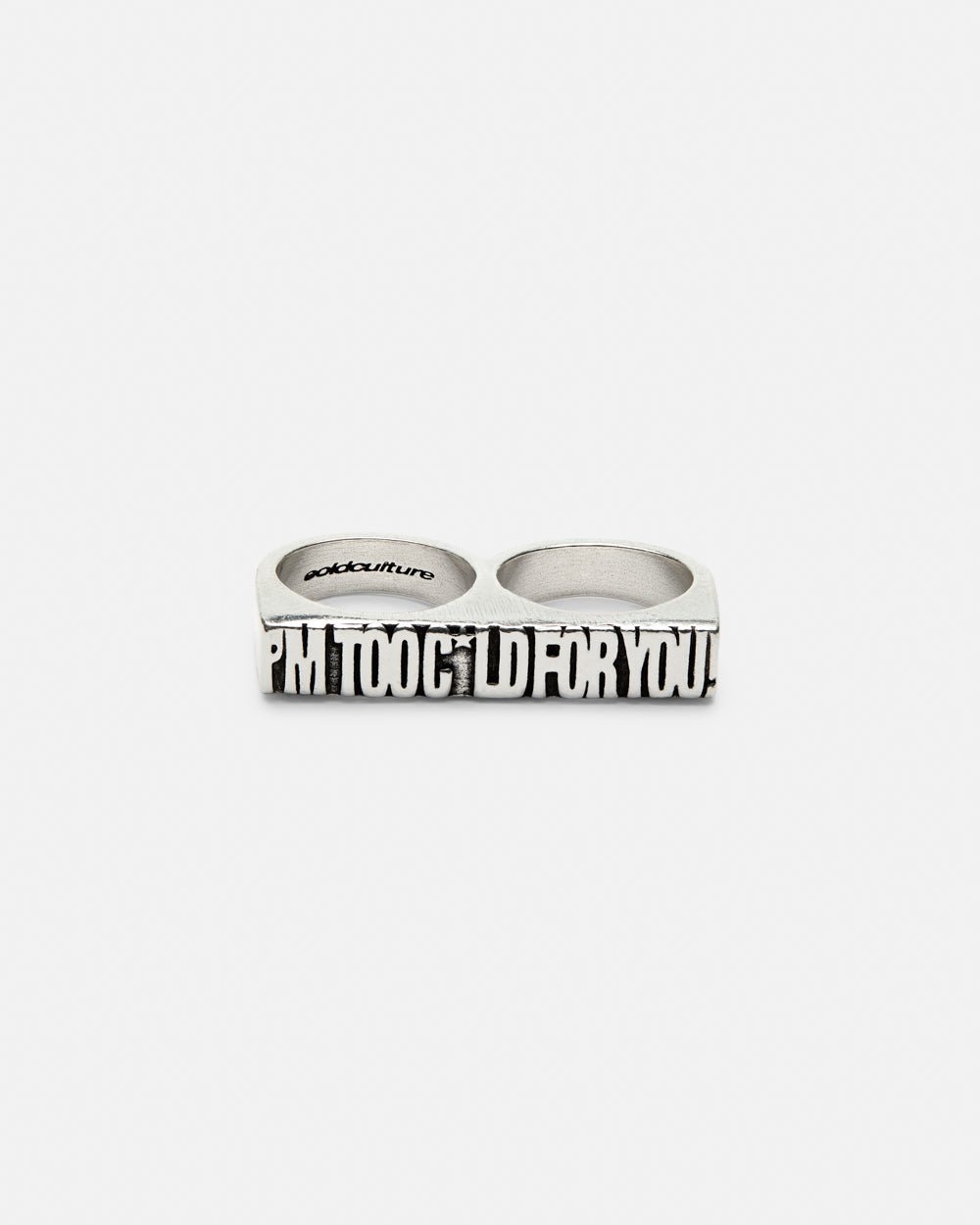 IM TOO COLD RING - Cold Culture