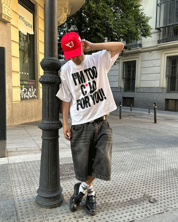 IM TOO COLD TEE WHITE