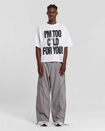 IM TOO COLD TEE WHITE