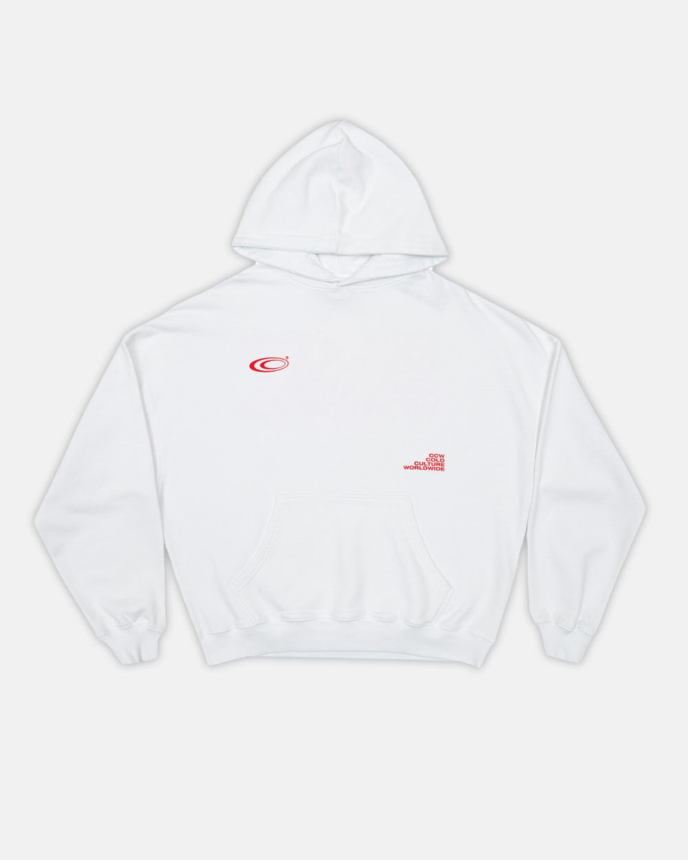 INDUSTRIAL HOODIE WHITE - COLD CULTURE