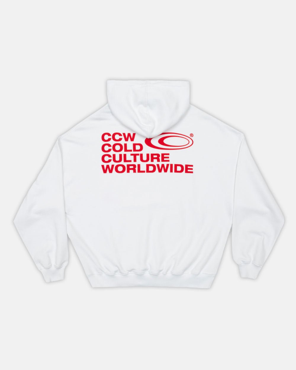 INDUSTRIAL HOODIE WHITE - COLD CULTURE