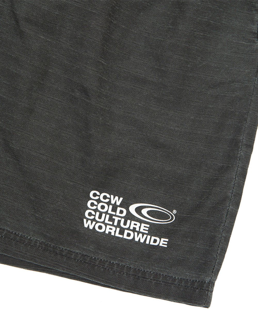 INDUSTRIAL SWIM SHORTS BLACK DYED - COLD CULTURE