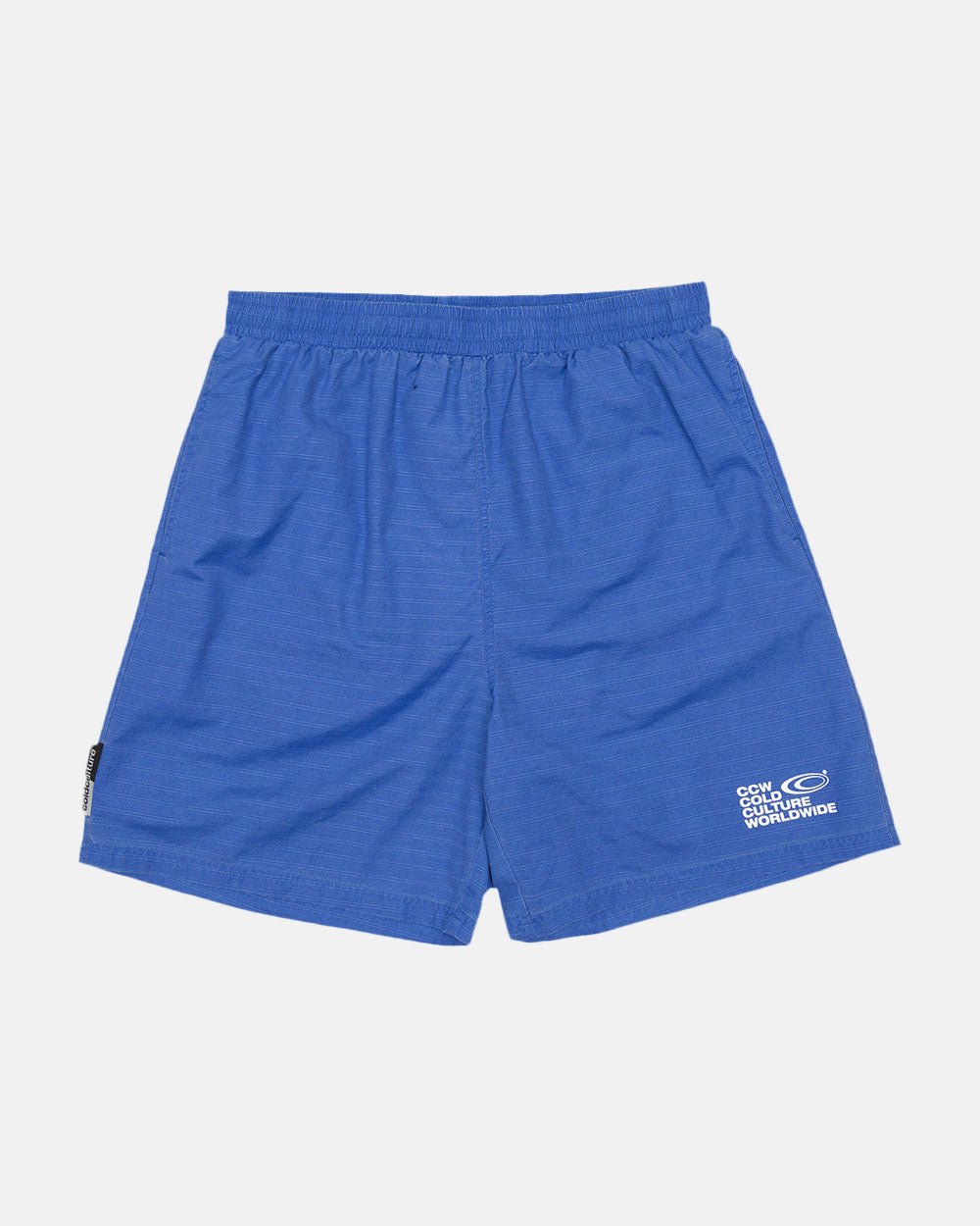 INDUSTRIAL SWIM SHORTS BRIGHT BLUE DYED - COLD CULTURE