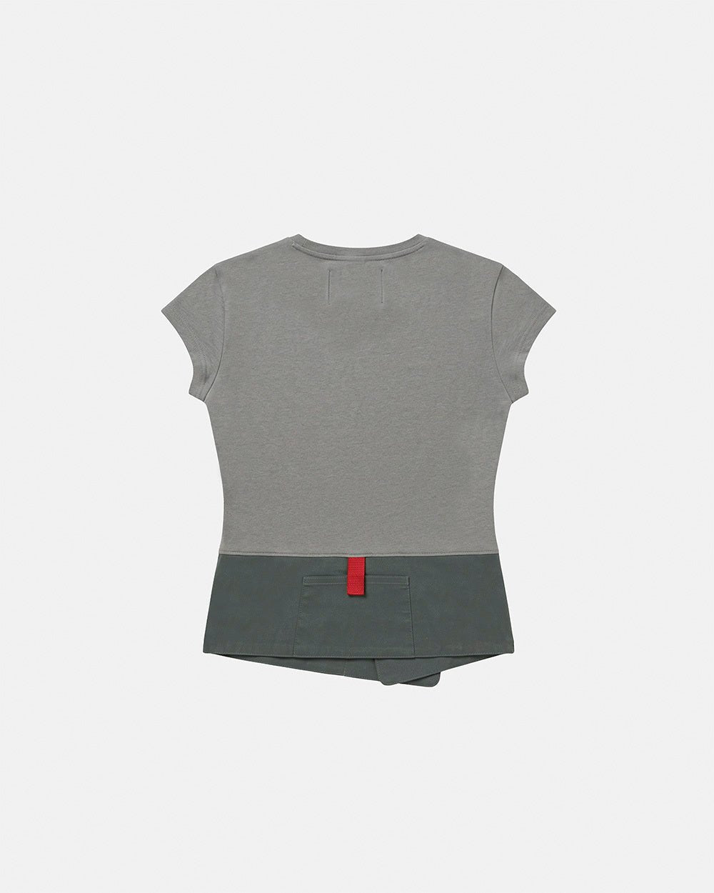 INTERFACE BABY TEE WOMAN MILITARY GREEN - Cold Culture