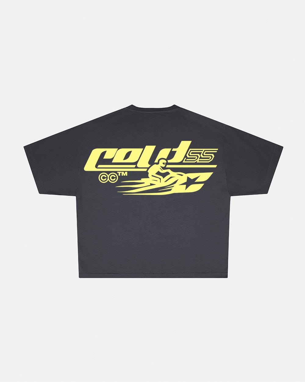 JET SKI TEE DARK GREY - Cold Culture