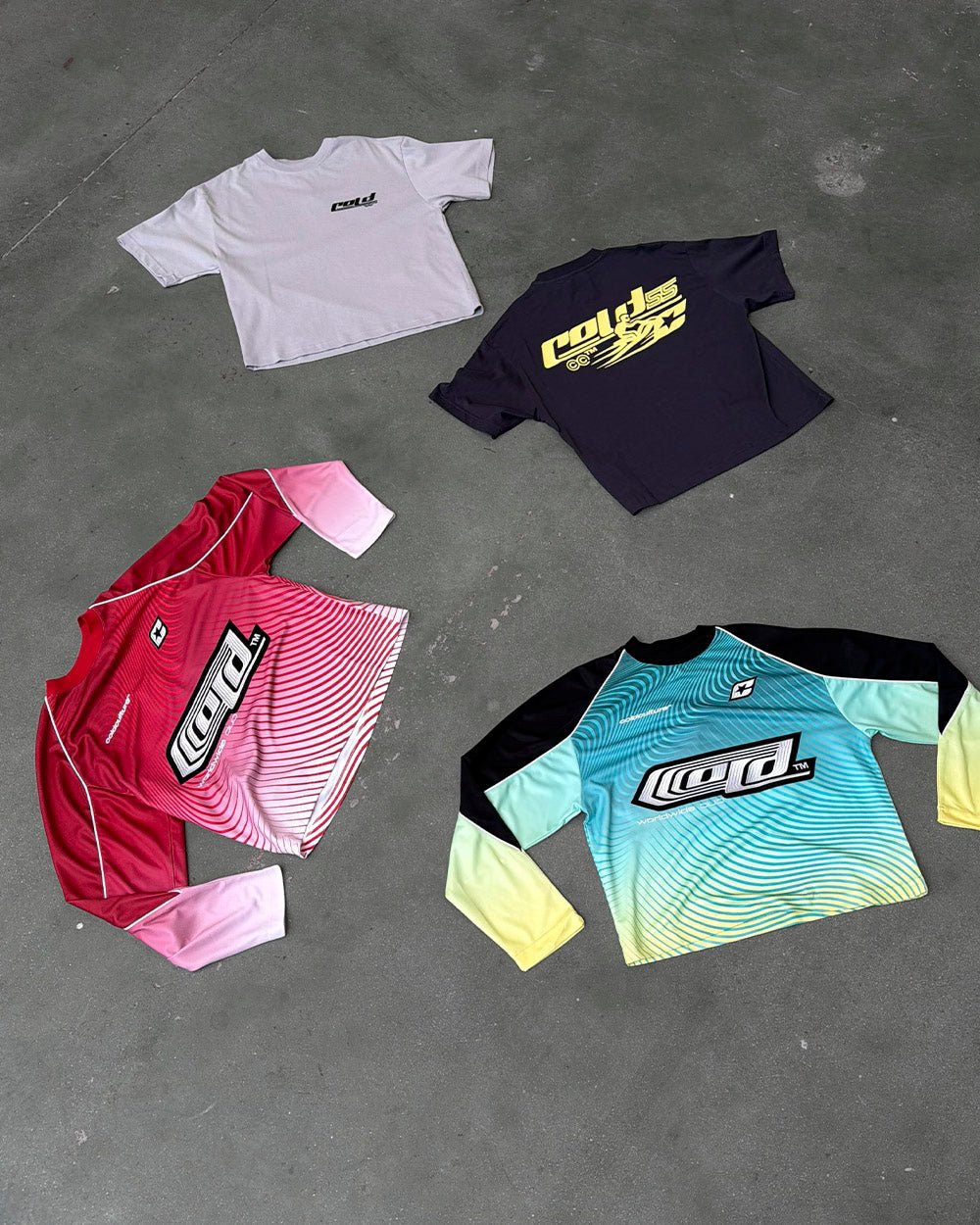 JET SKI TEE DARK GREY - Cold Culture