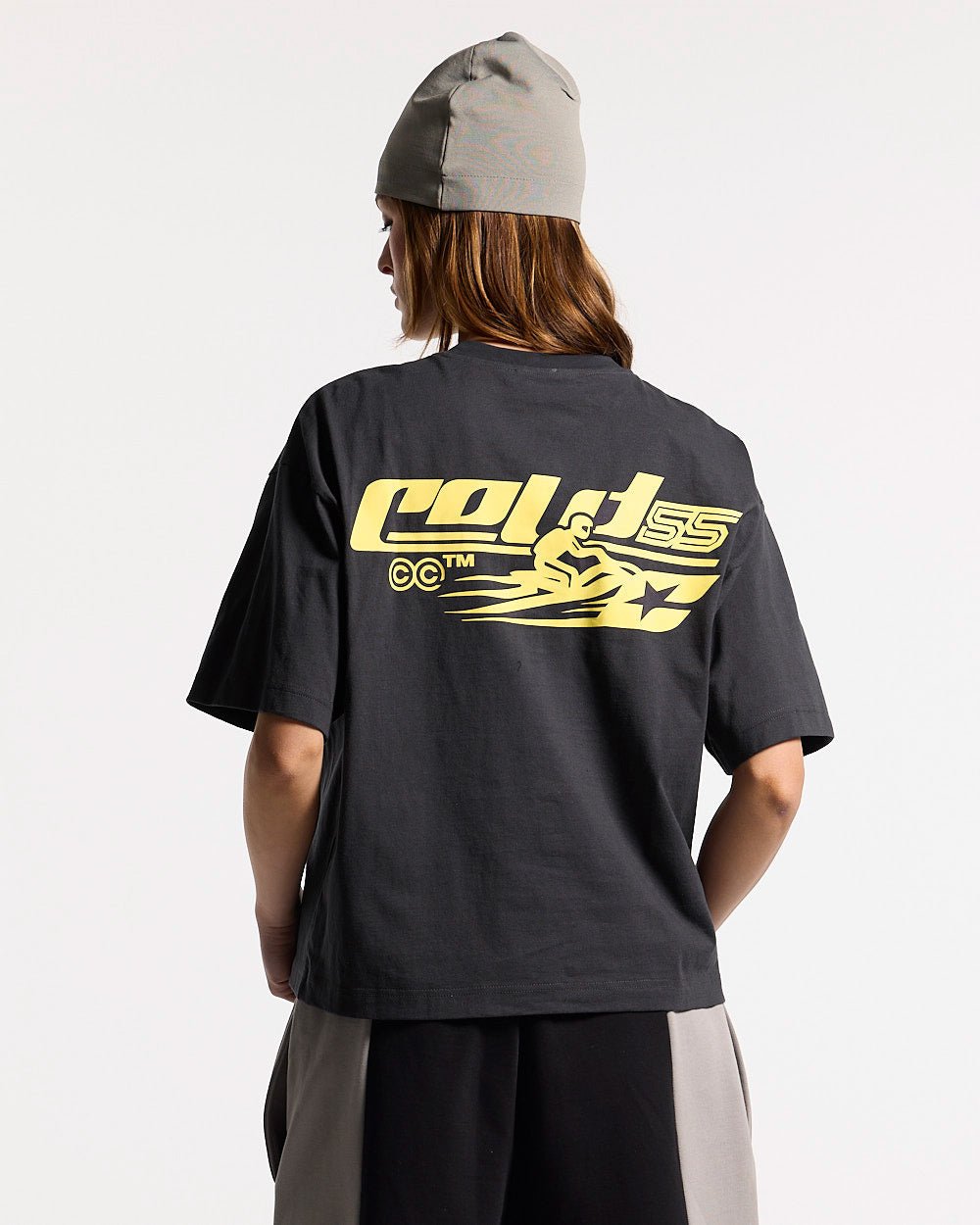 JET SKI TEE DARK GREY - Cold Culture