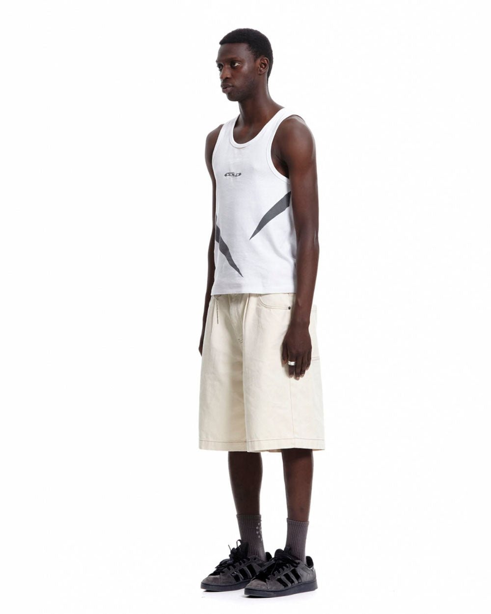 KEYCHAIN V2 SHORTS DIRTY WHITE TWILL - COLD CULTURE