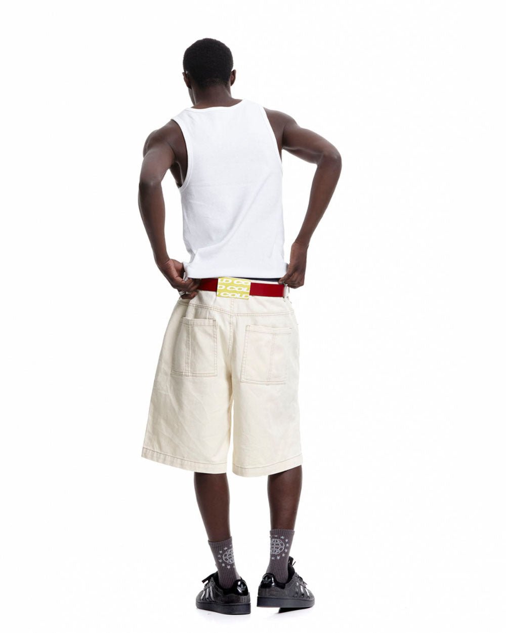 KEYCHAIN V2 SHORTS DIRTY WHITE TWILL - COLD CULTURE