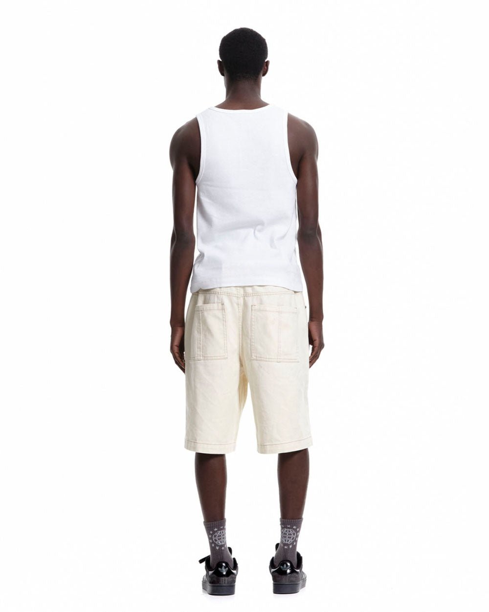 KEYCHAIN V2 SHORTS DIRTY WHITE TWILL - COLD CULTURE