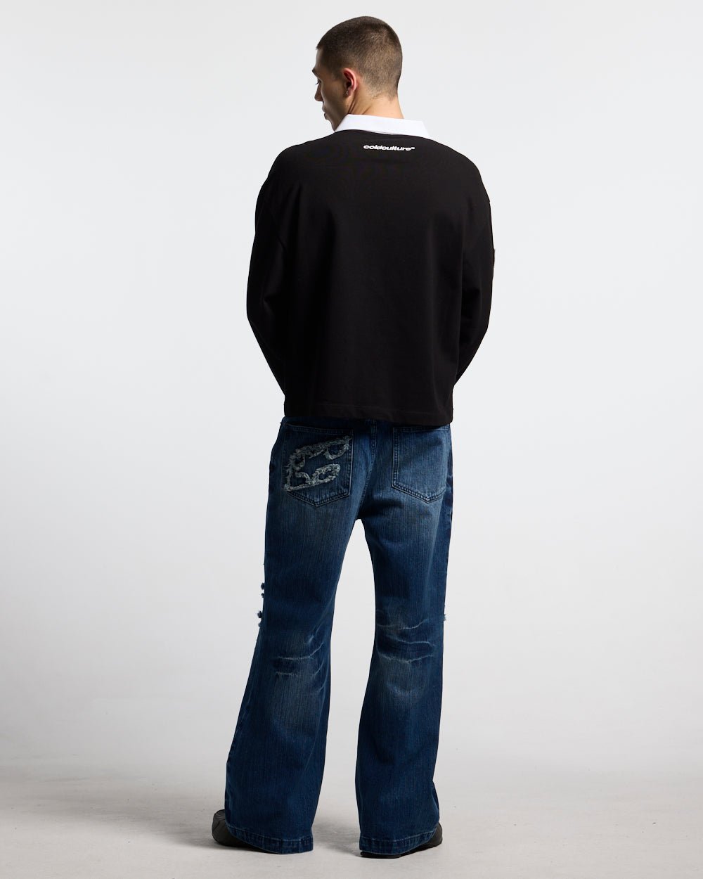 KISS ME POLO BLACK & PINK - Cold Culture #man