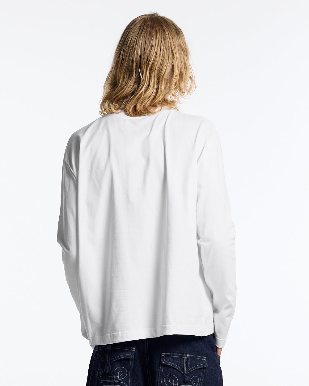 KNOTTING HILL LONGSLEEVE WHITE - Cold Culture