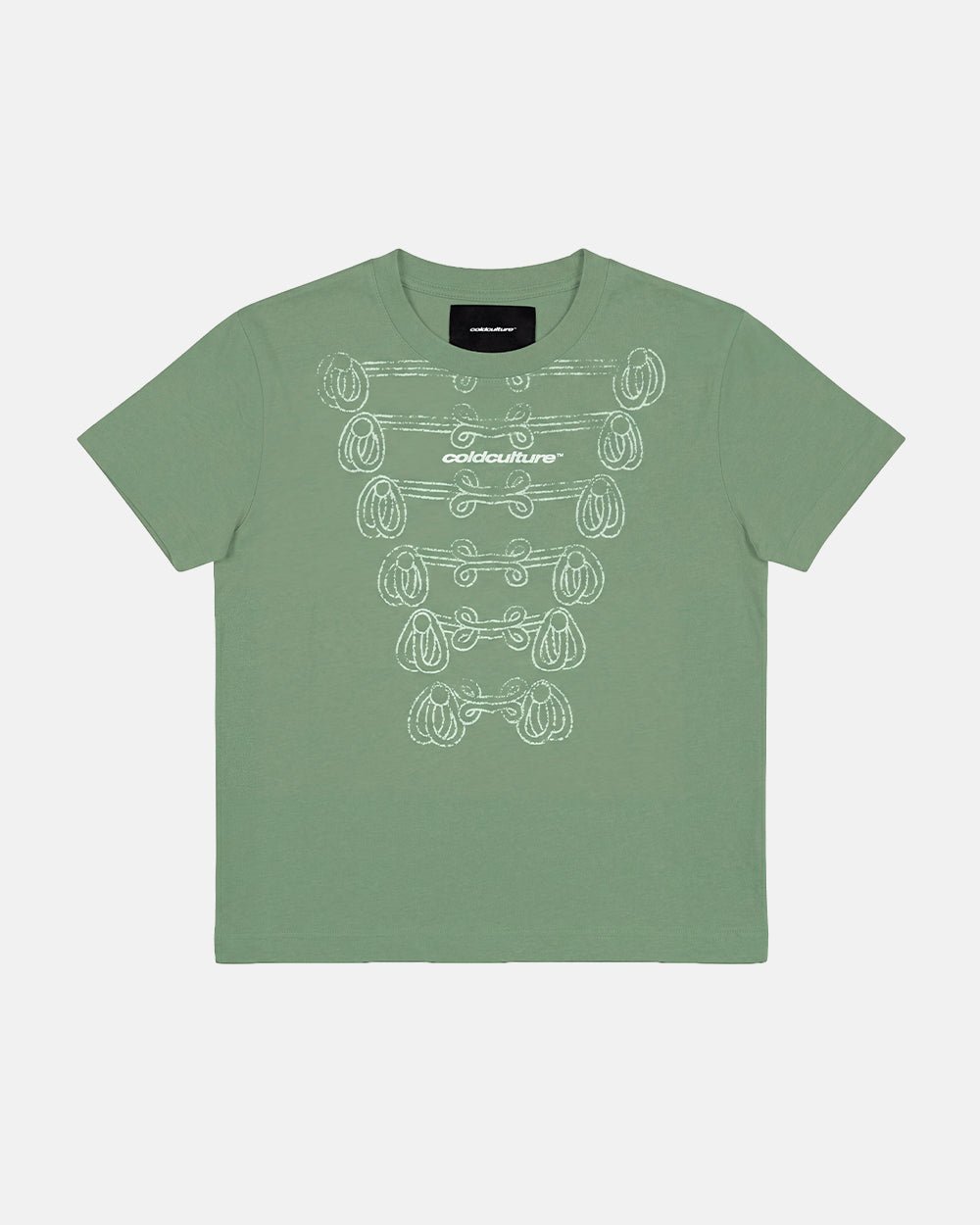 KNOTTING HILL TEE GREEN - Cold Culture
