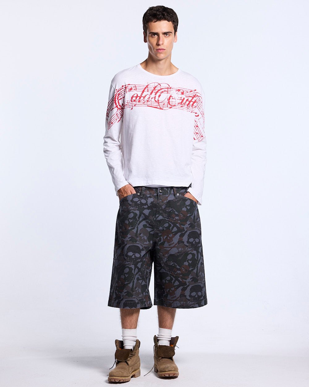 LA PARA LONGSLEEVE WHITE - Cold Culture