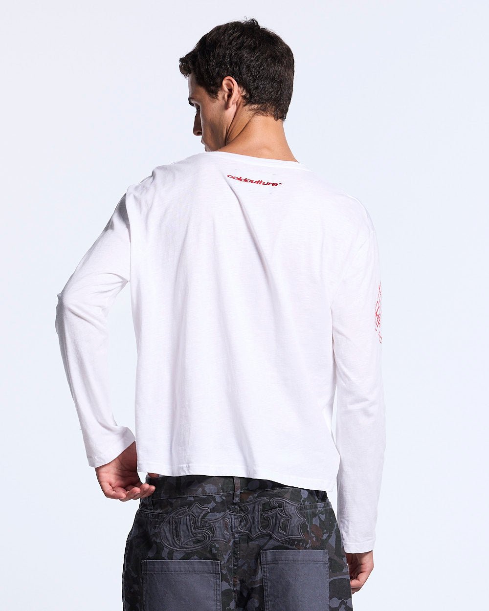 LA PARA LONGSLEEVE WHITE - Cold Culture