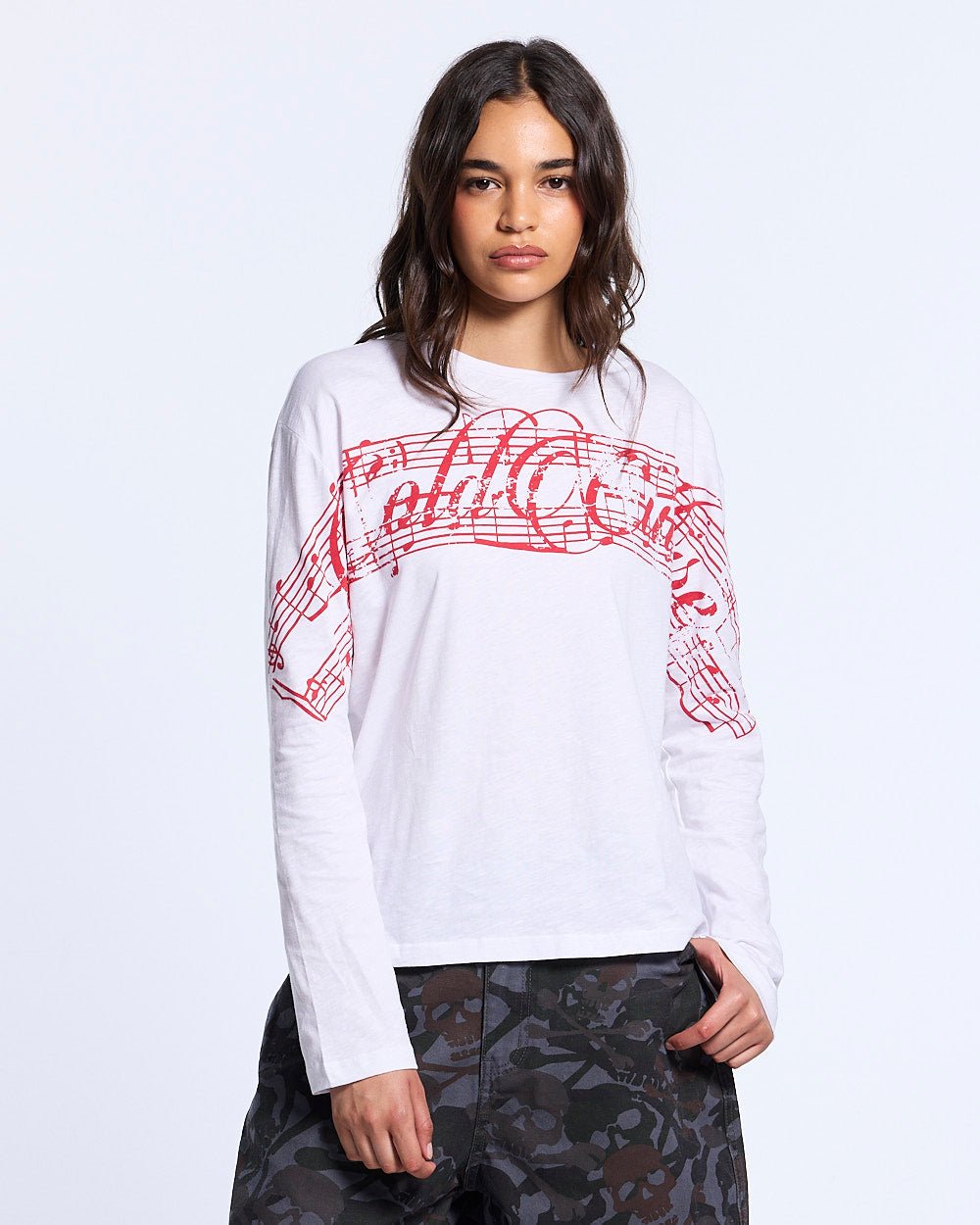 LA PARA LONGSLEEVE WHITE - Cold Culture #woman