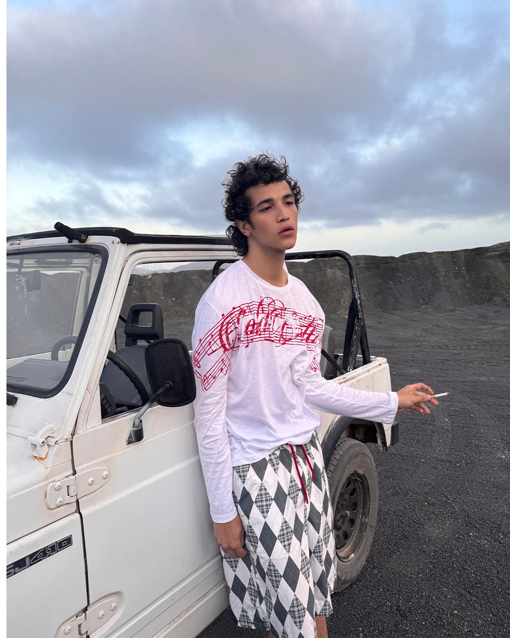 LA PARA LONGSLEEVE WHITE - Cold Culture