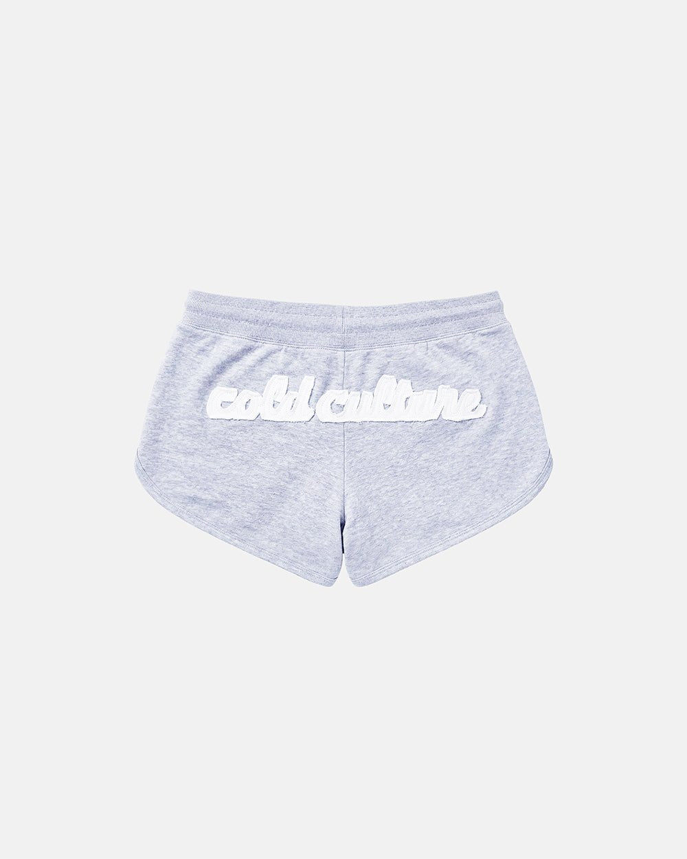 LACE MINI SHORTS HEATHER GREY - DELAYED DELIVERY - Cold Culture