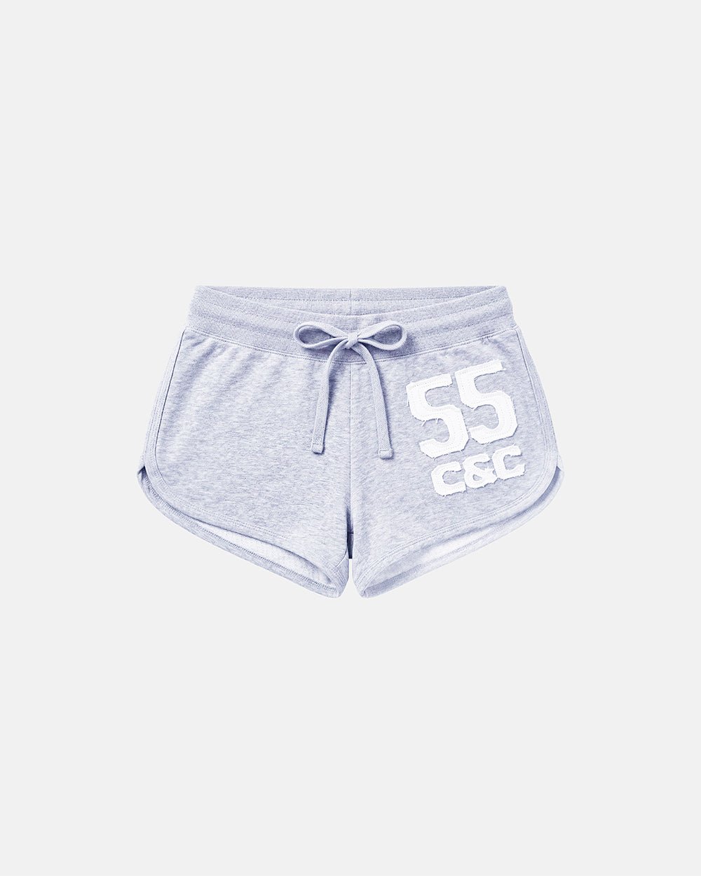 LACE MINI SHORTS HEATHER GREY - DELAYED DELIVERY - Cold Culture