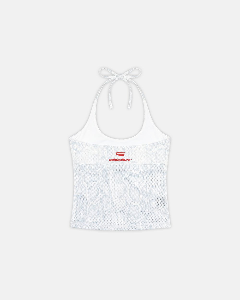 LADY C MESH TOP WHITE - Cold Culture