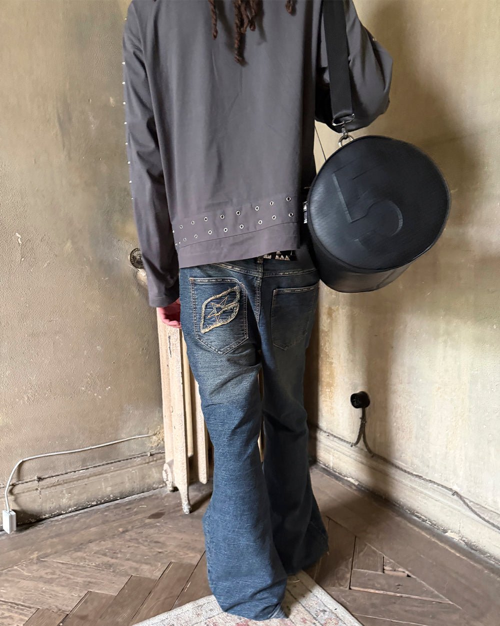 LARGE BRAVE BAG BLACK - Cold Culture