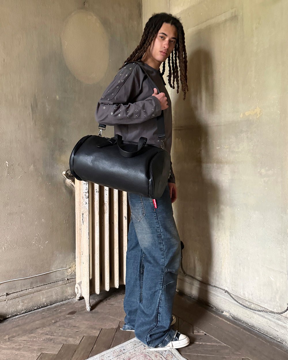 LARGE BRAVE BAG BLACK - Cold Culture