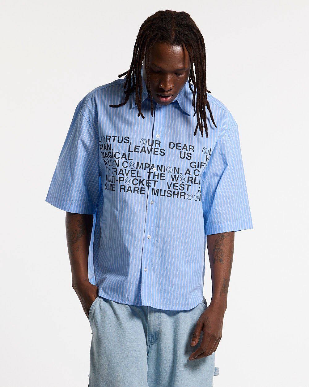 LEGACY SHIRT BLUE - Cold Culture