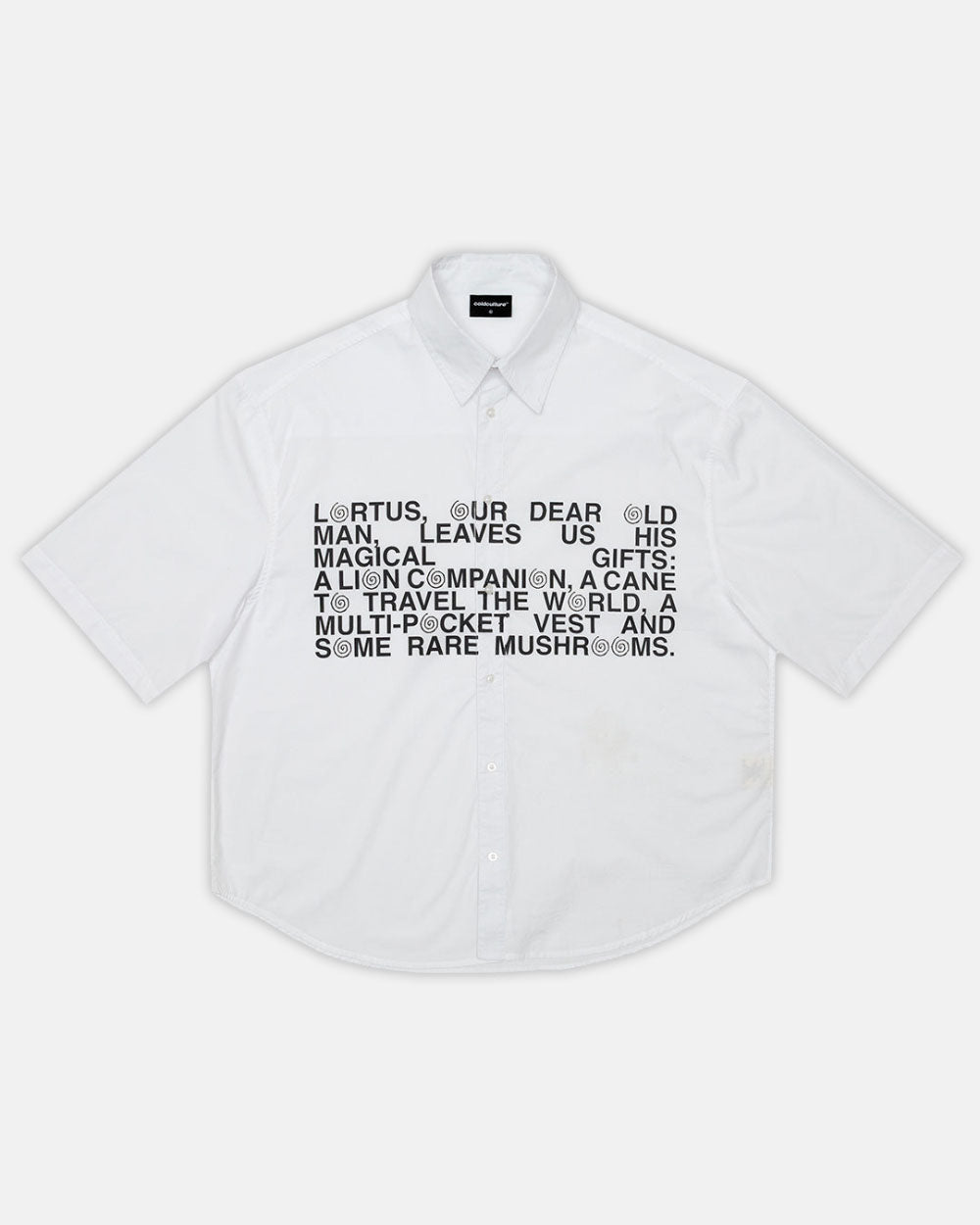 LEGACY SHIRT WHITE sサイズ LEGACY SHIRT WHITE | COLD CULTURE™ | STREETWEAR CLOTHING BRAND
