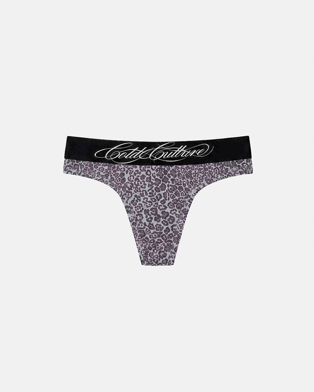 LEOPARD THONG 2 PACK LEOPARD - Cold Culture
