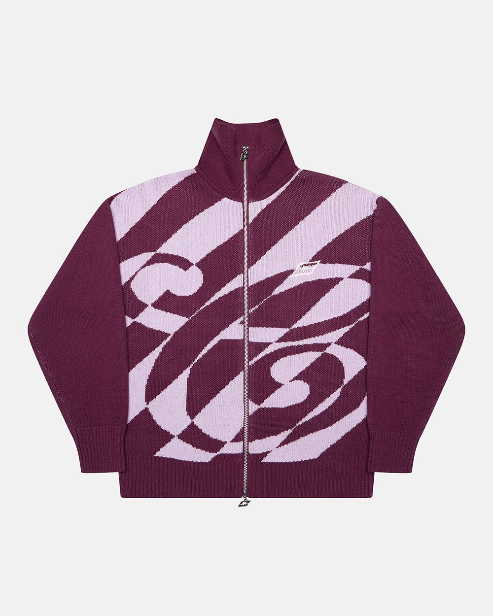 LINES FUSION KNIT PINK & PURPLE - COLD CULTURE