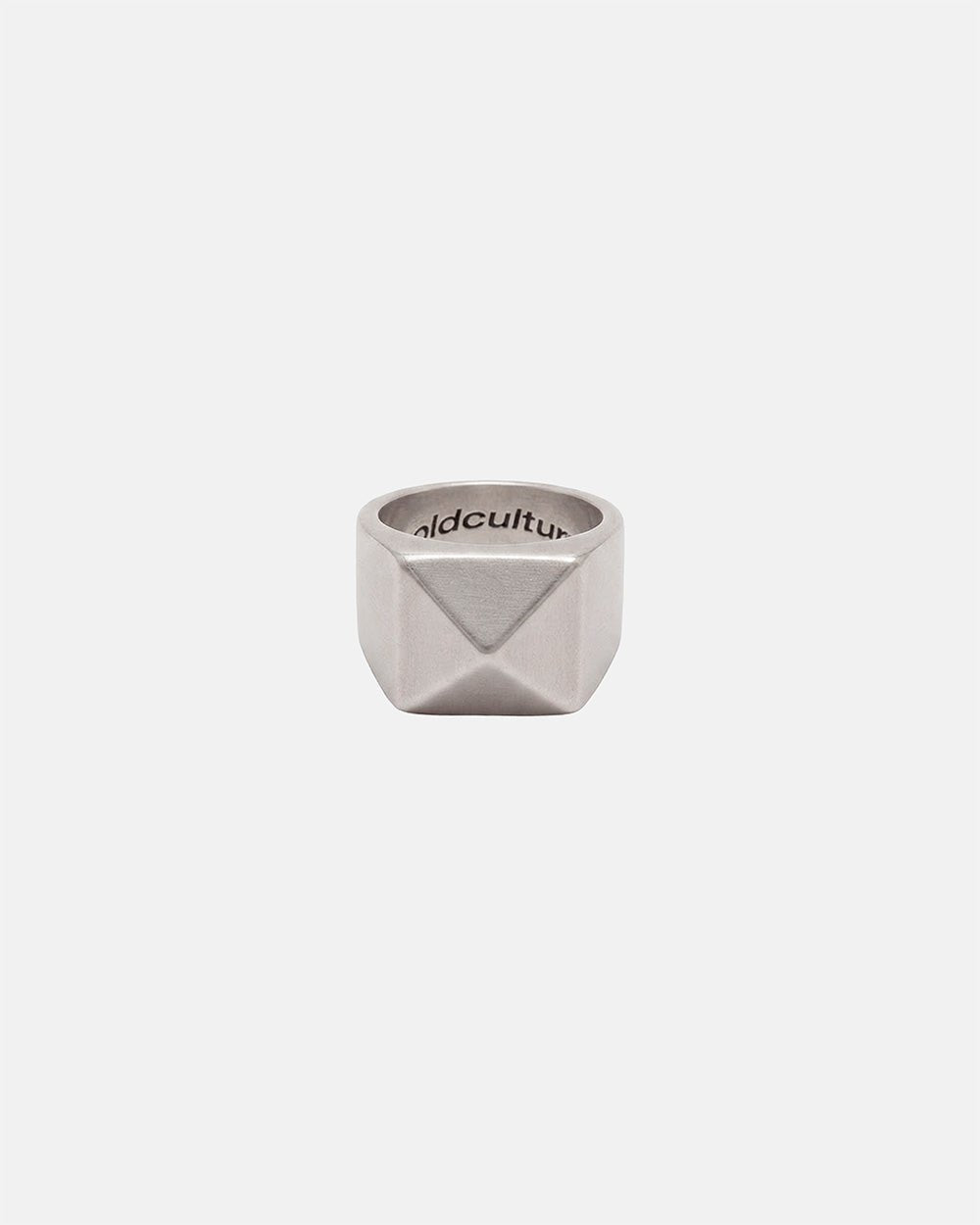 LINK RING SILVER - Cold Culture