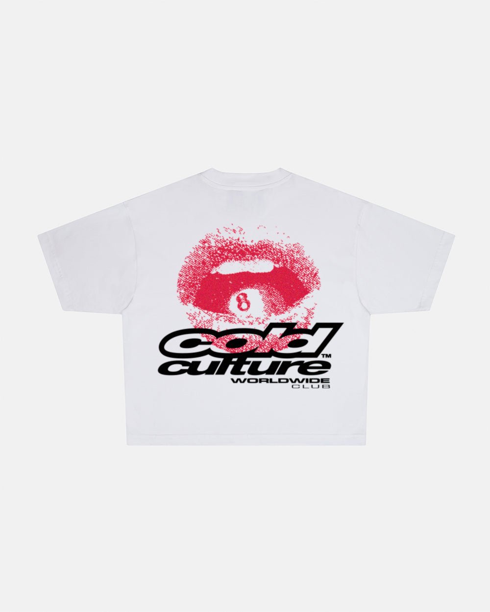 LIP COMBO TEE WHITE - Cold Culture