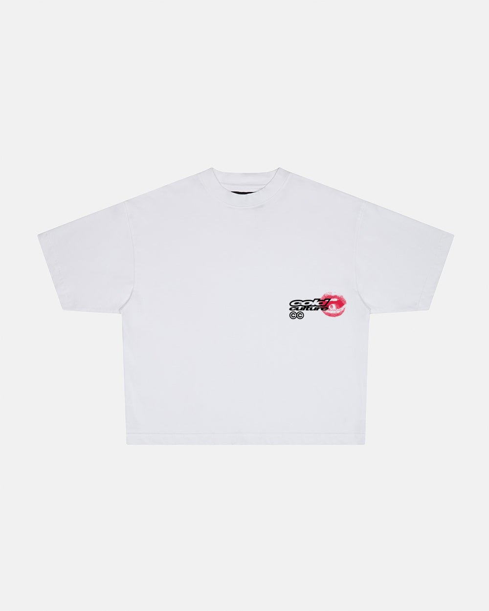 LIP COMBO TEE WHITE - Cold Culture
