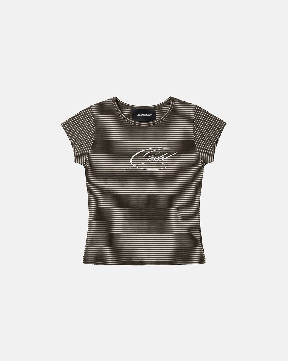 LISA BABY TEE DARK GREEN - Cold Culture