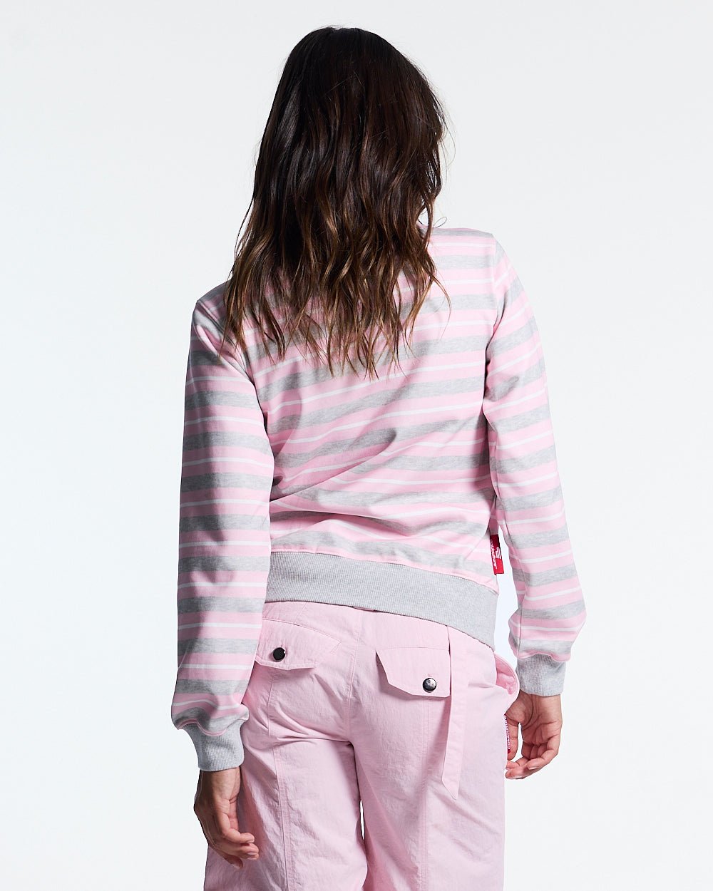LISA ZIP HOODIE PINK