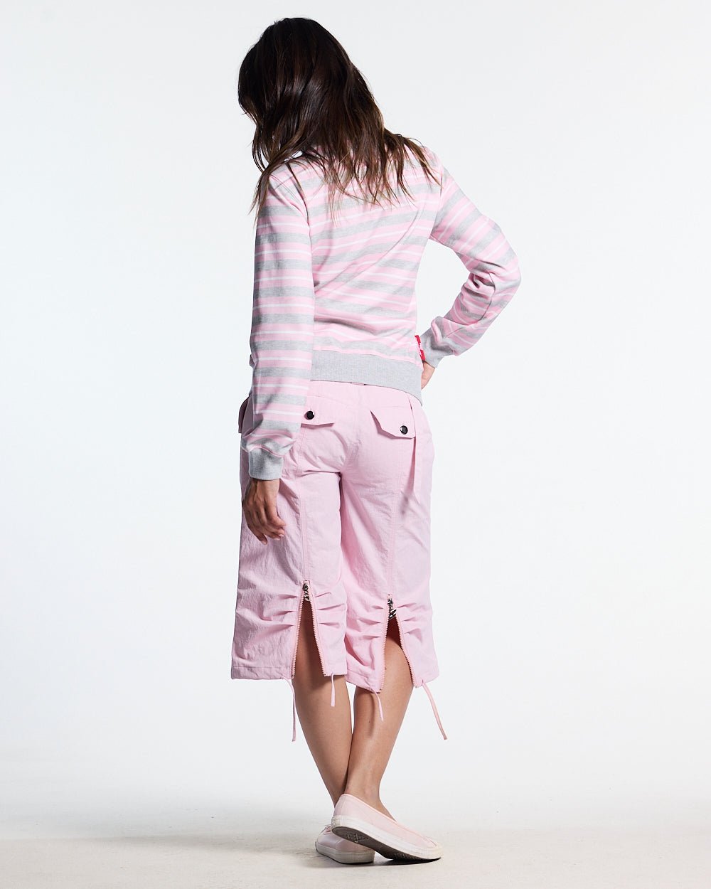 LISA ZIP HOODIE PINK - Cold Culture