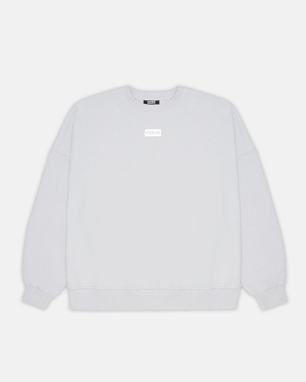 LOGOTYPE CREWNECK LIGHT GREY - COLD CULTURE