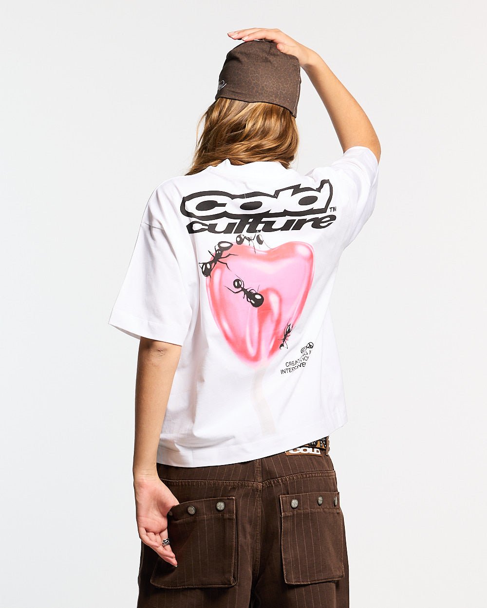 LOLLIPOP TEE WHITE - Cold Culture #woman
