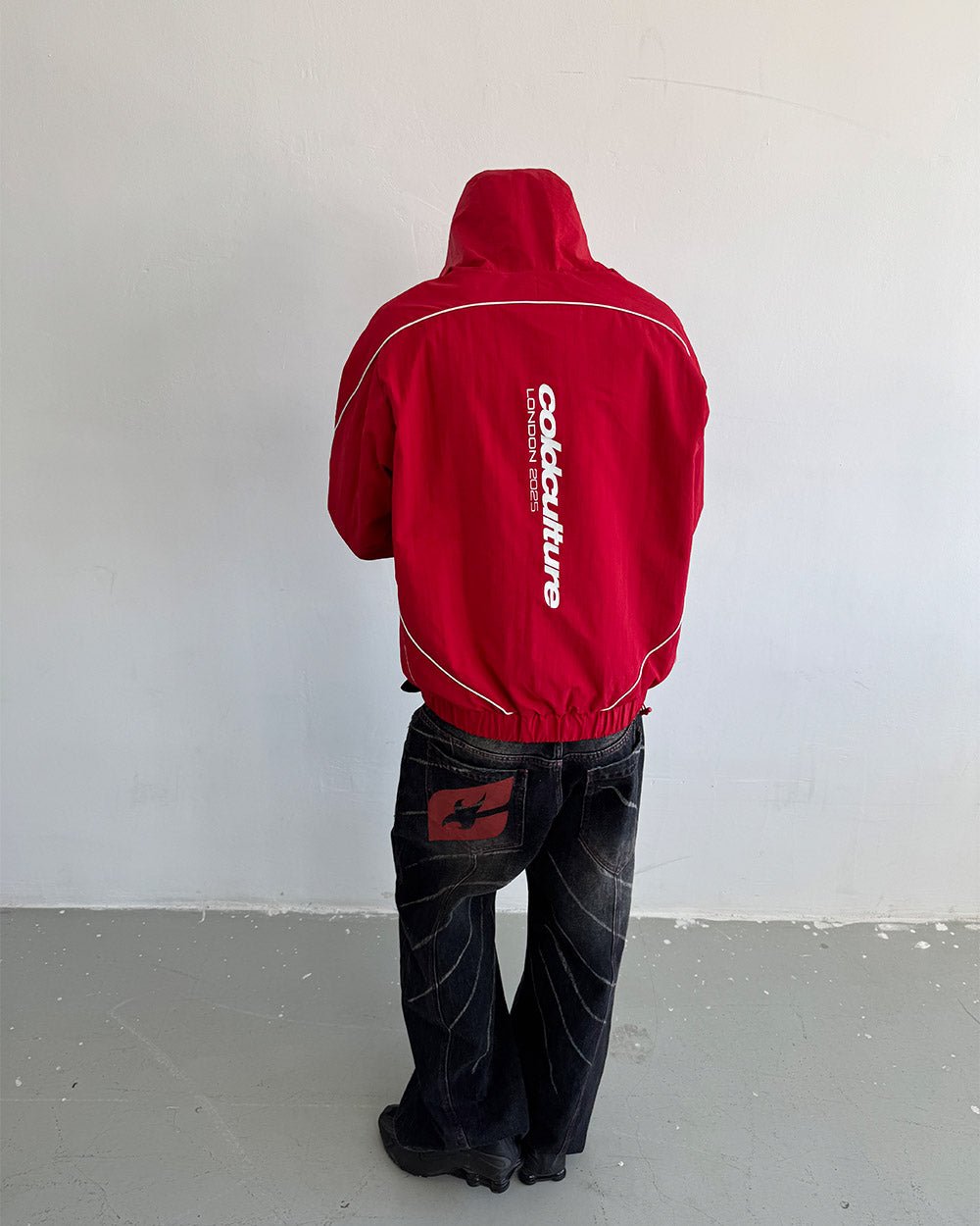 LONDON SET JACKET RED - Cold Culture