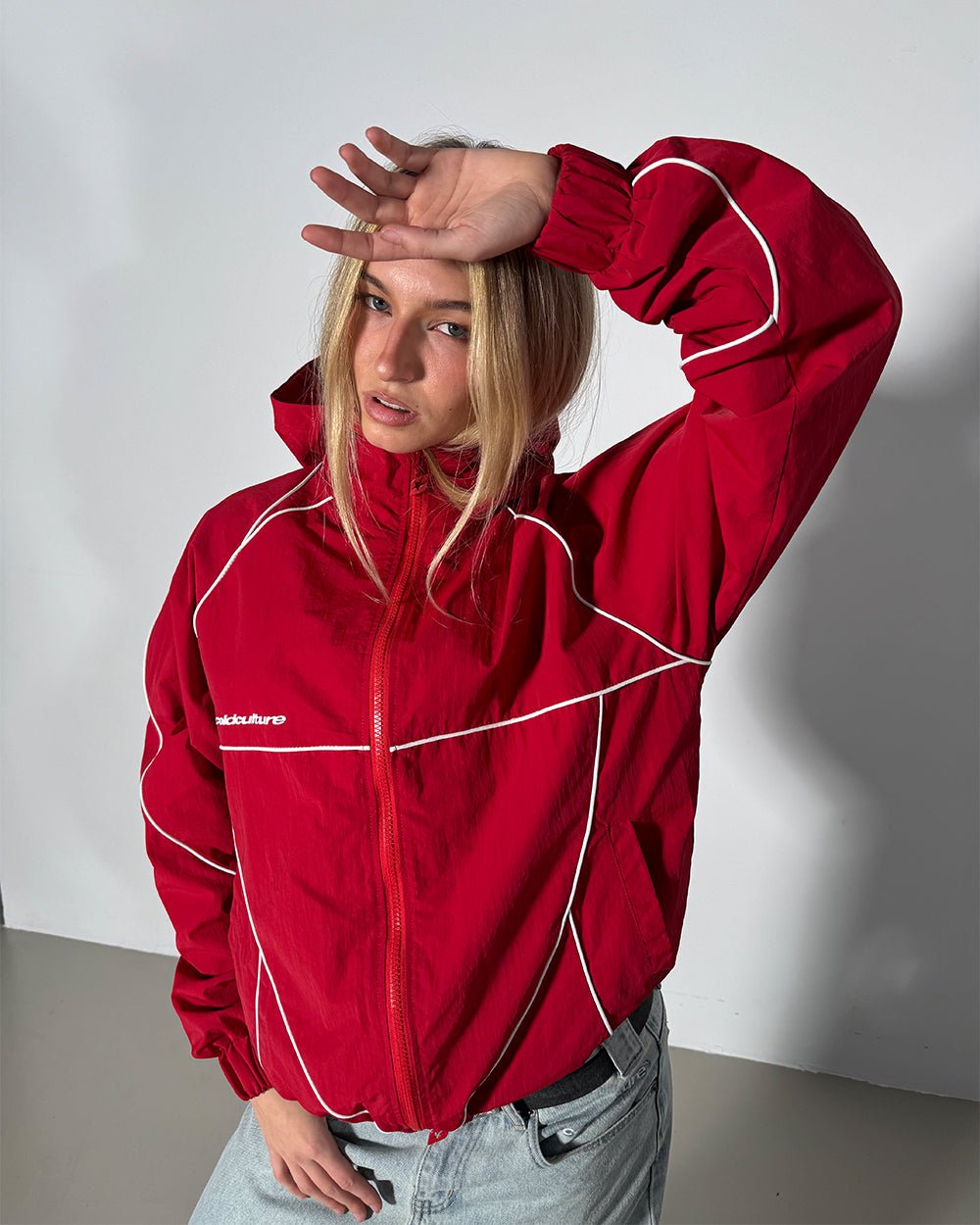 LONDON SET JACKET RED - Cold Culture