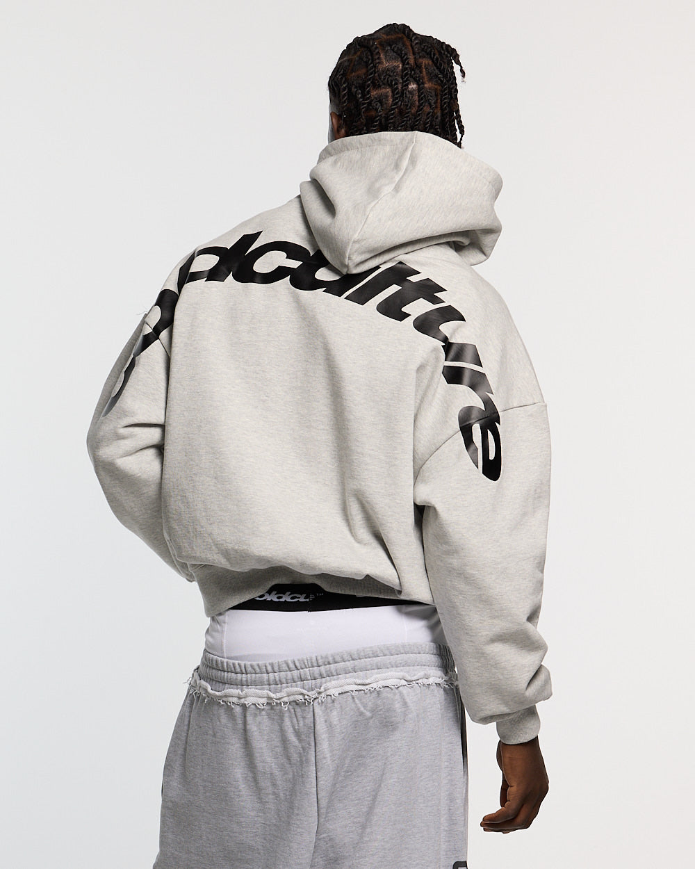 CURVED HOODIE GREY VIGORÉ