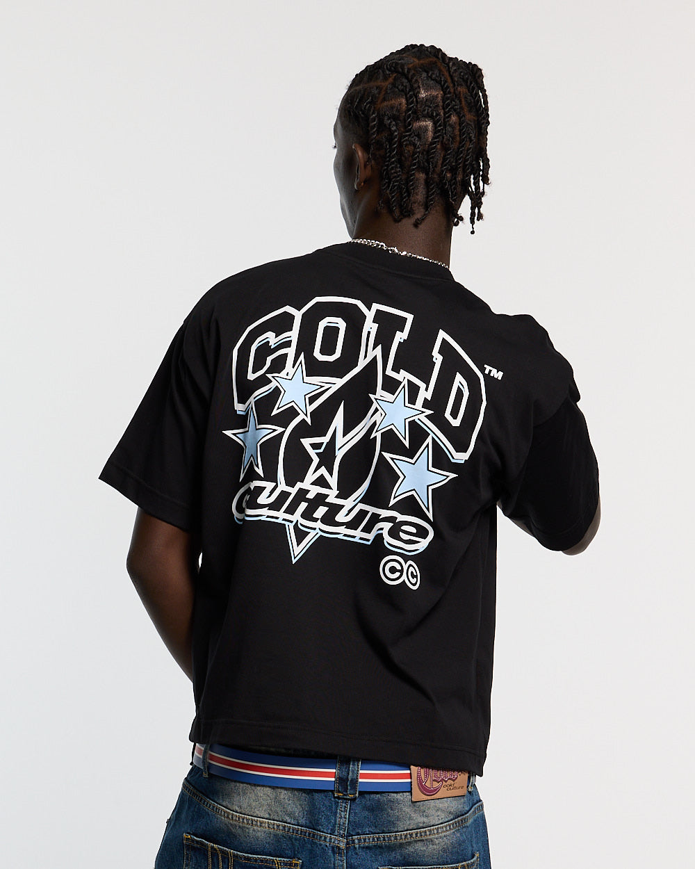FROM COLD TO THE STARS TEE BLACK