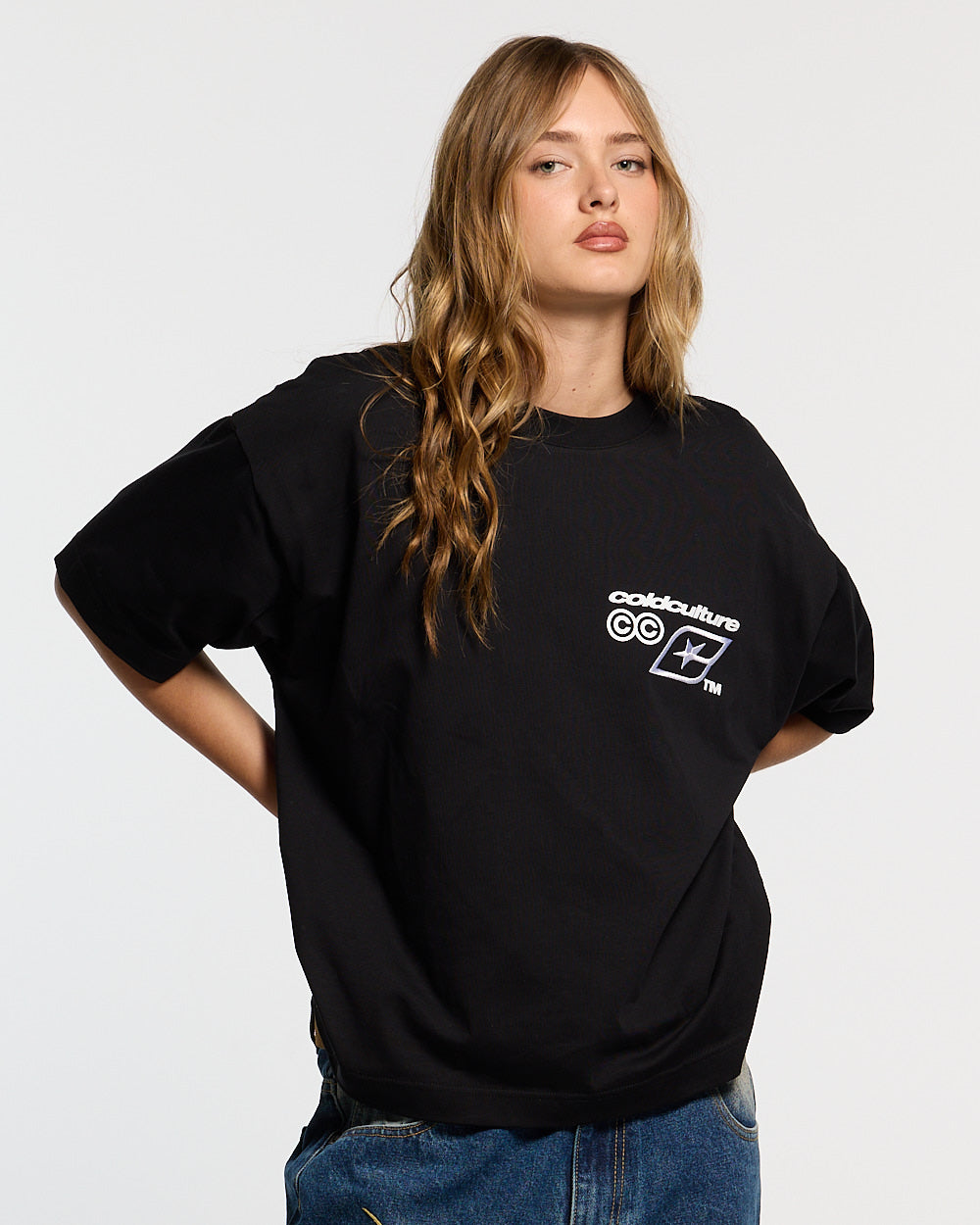 FROM COLD TO THE STARS TEE BLACK